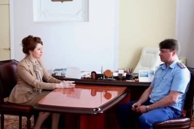 Глава Рязани встретилась с новым прокурором Советского района