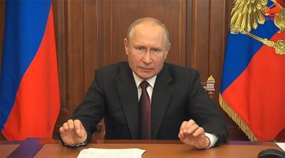СМИ: Путин готовится выступить перед россиянами в преддверии основного дня голосования