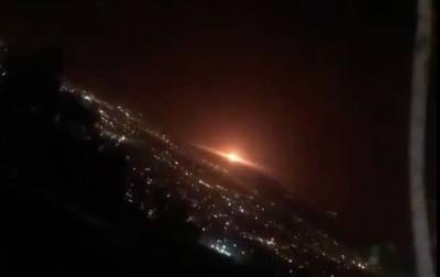 Очень мощный взрыв возле Тегерана попал на видео: что известно
