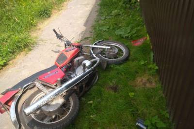 В Тамбовской области юный мотоциклист сбил пешехода
