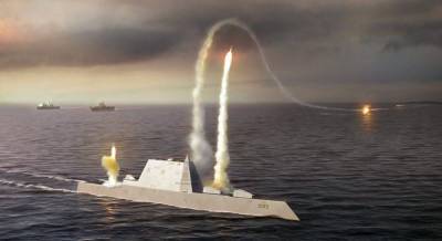 США хотят установить новую сверхзвуковую ракету на эсминцы "Zumwalt" (фото)