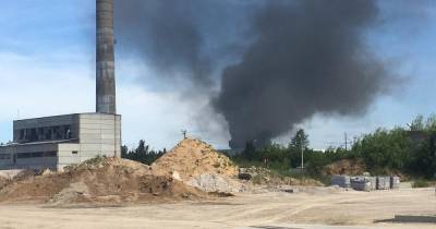 В Нижегородской области загорелся металлургический завод