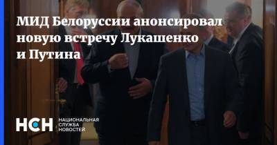 МИД Белоруссии анонсировал новую встречу Лукашенко и Путина