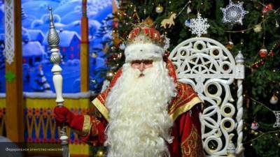 Дед Мороз посетил один из избирательных участков Тосно