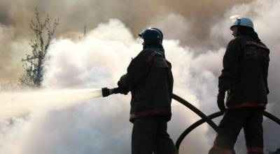 Пожар в здании Выксунского металлургического завода ликвидирован