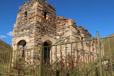 Реставрацию раннесредневекового храма в горах Северной Осетии завершат в 2022 году