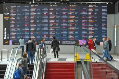 Пассажиропоток столичных аэропортов упал на 94 процента в мае