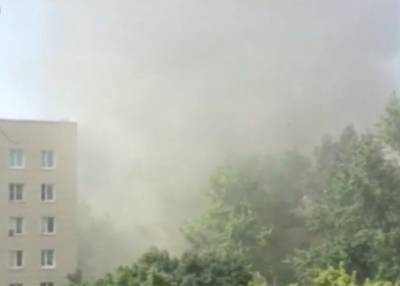 Пожарные ликвидировали возгорание в гаражах на юго-востоке столицы