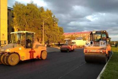 В Казани ремонт проспекта Победы выполнен наполовину