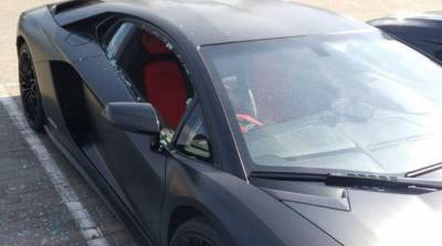 Пьяный россиянин в Минске разбил стекла чужого Lamborghini