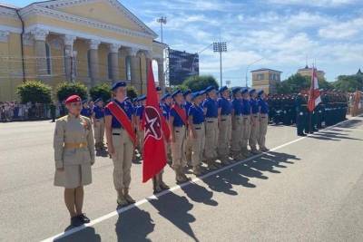 В Ставрополе наградили юнармейцев – участников парада Победы