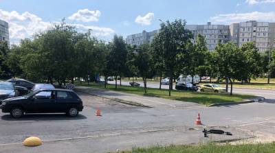 В Минске легковушка сбила подростка на самокате