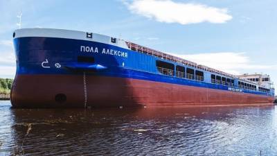 В Нижнем Новгороде спустили на воду сухогруз «Красное Сормово»