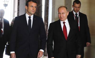 "Дорогой Эммануэль": Путин пригласил Макрона в Россию
