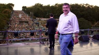 Заявлениями о превосходстве России Саакашвили пытается подстегнуть Зеленского