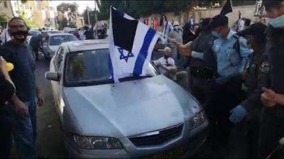 6 человек задержаны на демонстрации против Нетаниягу в Иерусалиме