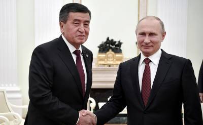Путин и президент Киргизии обсудили коронавирус