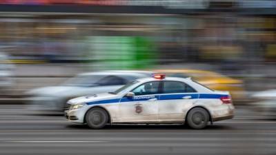 Вандал в Петербурге испортил полицейскую машину