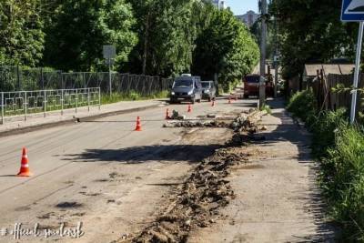 В Смоленске приступили к ремонту дорожного покрытия на Марины Расковой