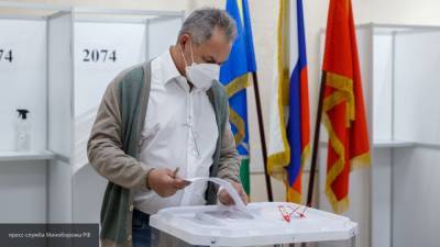 Шойгу принял участие в голосовании по Конституции в Московской области
