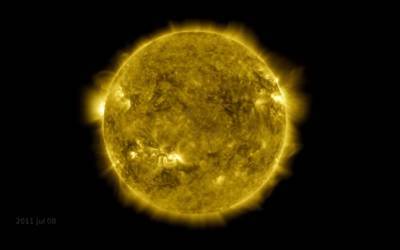 В NASA показали все события на Солнце за последние 10 лет: видео