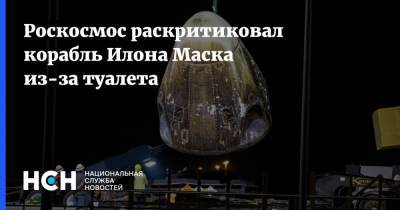 Роскосмос раскритиковал корабль Илона Маска из-за туалета