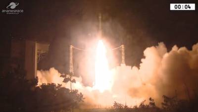 На орбиту стартует европейская ракета Vega с 53 спутниками