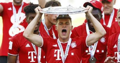 Веселье с "салатницей": как "Бавария" отпраздновала чемпионство Бундеслиги, Левандовски стал лучшим игроком сезона