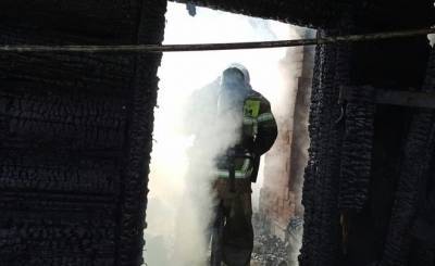 В Татарстане мужчина погиб при пожаре в собственном доме