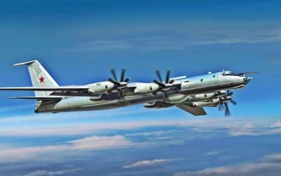Над Баренцевым и Норвежским морями пролетели самолеты Ту-142МК ВВС России