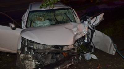 Женщина за рулем «Лексуса» погибла в ДТП в Уфе