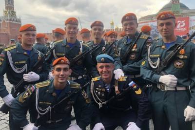Уроженцы города Гусь-Хрустального приняли участие в параде Победы на Красной площади