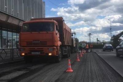 Центральную улицу Петрозаводска начали ремонтировать