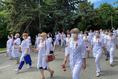 Ставропольский Марш врачей показали в эфире французского телеканала