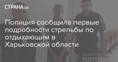Полиция сообщила первые подробности стрельбы по отдыхающим в Харьковской области