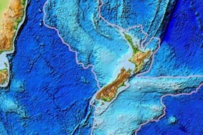 Затонувший материк Зеландия нанесли на карту