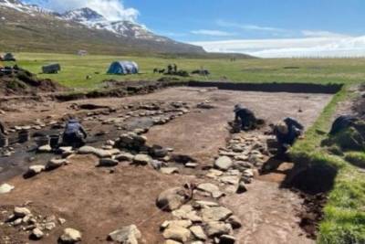Археологи В Исландии обнаружили самое древнее поселение викингов в истории