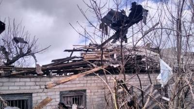Военные ДНР уничтожили украинскую БМП после обстрела ВСУ окраины Донецка