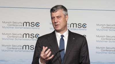Лидер непризнанного Косово Тачи после обвинений может объявить об отставке 29 июня