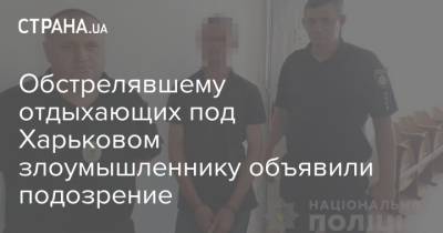 Обстрелявшему отдыхающих под Харьковом злоумышленнику объявили подозрение
