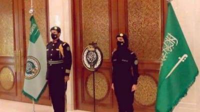 Женское лицо саудовских реформ: соцсети «взорвал» снимок женщины-гвардейца