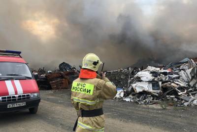 Прокуратура начала проверку по факту пожара на полигоне отходов в Норильске