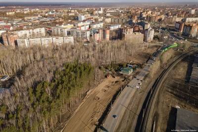 Пешеходный переход по Богашевскому тракту закрыли на три месяца