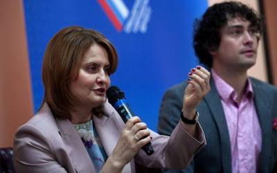 Директор музея современной истории России Ирина Великанова проголосовала по поправкам в Конституцию