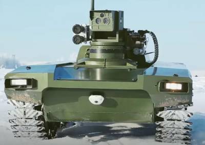 В РФ состоятся контрольные испытания боевого робота «Маркер» в 2021 году