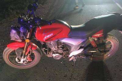 В Сапожковском районе разбился 16-летний мотоциклист