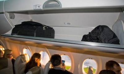 Италия и Турция запретили провоз ручной клади на багажных полках в самолете