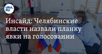 Инсайд: Челябинские власти назвали планку явки на голосовании