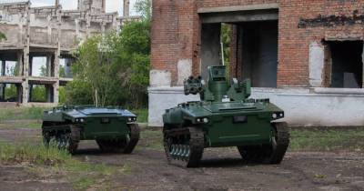 Российские военные испытали новый боевой робот