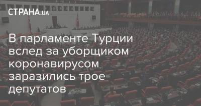 В парламенте Турции вслед за уборщиком коронавирусом заразились трое депутатов
